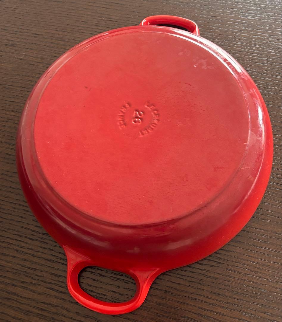 ルクルーゼ ビュッフェキャセロール 26cm （USED）