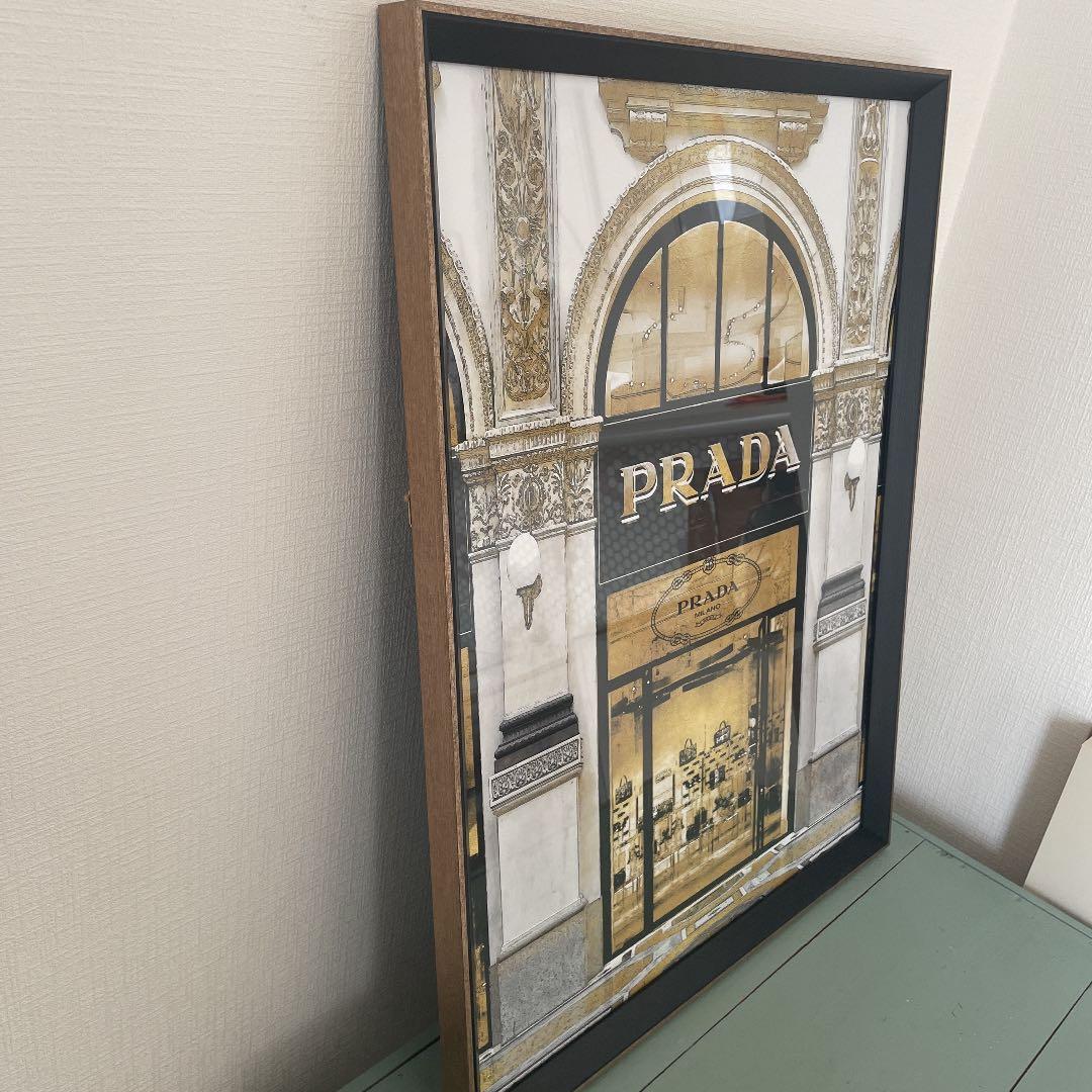 ❣️フランフラン❣️プラダ額入りポスター❣️