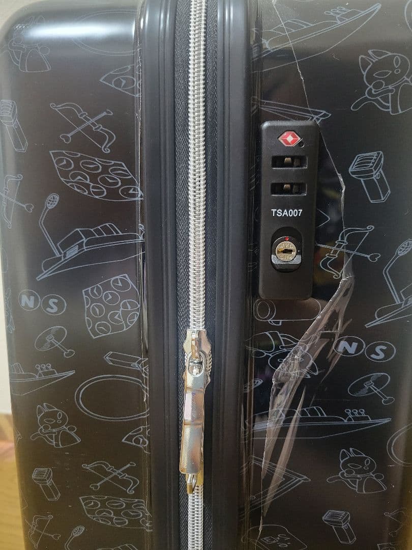 ■ドラえもん キャリーケース ブラック キャリーバッグ