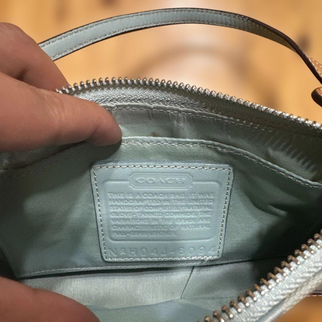 coach シグネチャーアクセサリーポーチ③ 最終値下げ　早い者勝ち