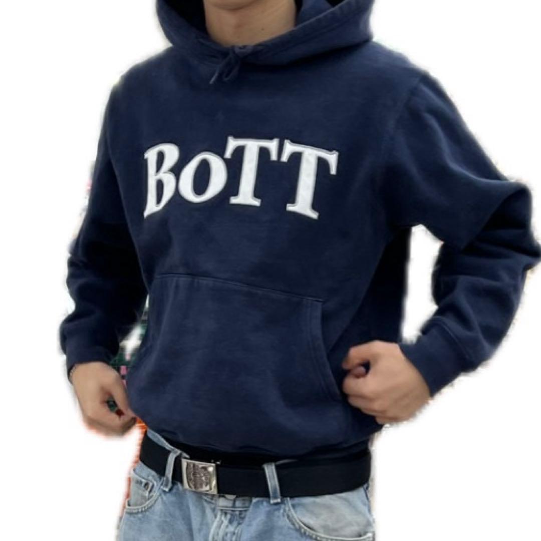 BoTT パーカー ネイビー 2024ss
