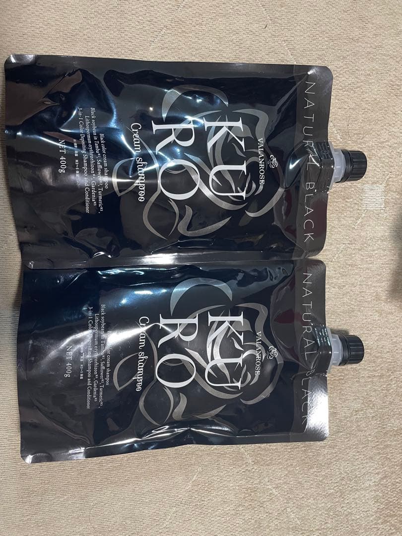 新品 バランローズ KURO クリームシャンプー ブラック　2個セット