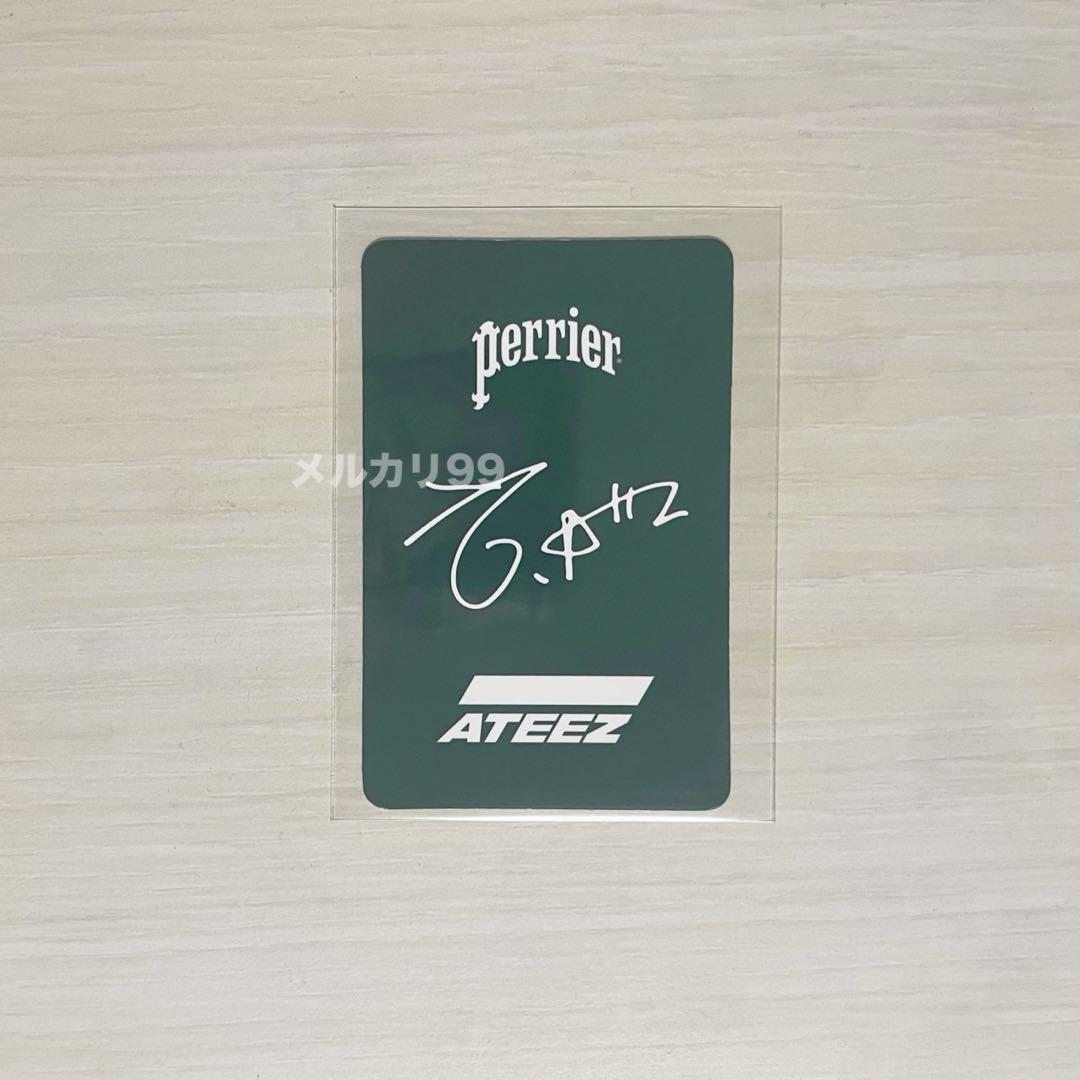 ATEEZ Perrier ペリエ ホンジュン トレカ