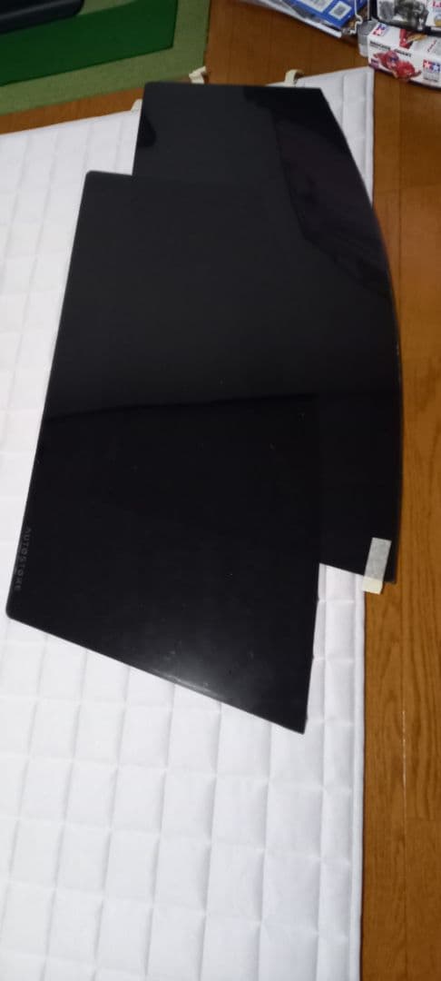 50プリウス前期・後期 静電気で取付 スモークウィンドウフィルム風 サンシェード