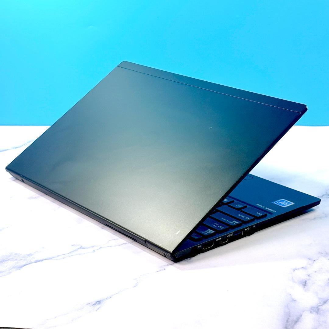 超薄型軽量☆メモリ8GB・SSDで快速★指紋認証★Win11☆ノートパソコン