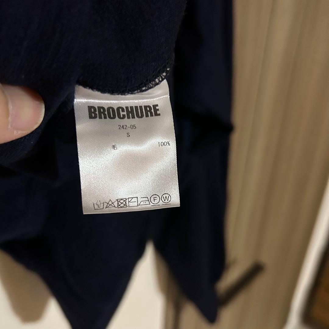 BROCHURE WOOL SWEAT サイズS