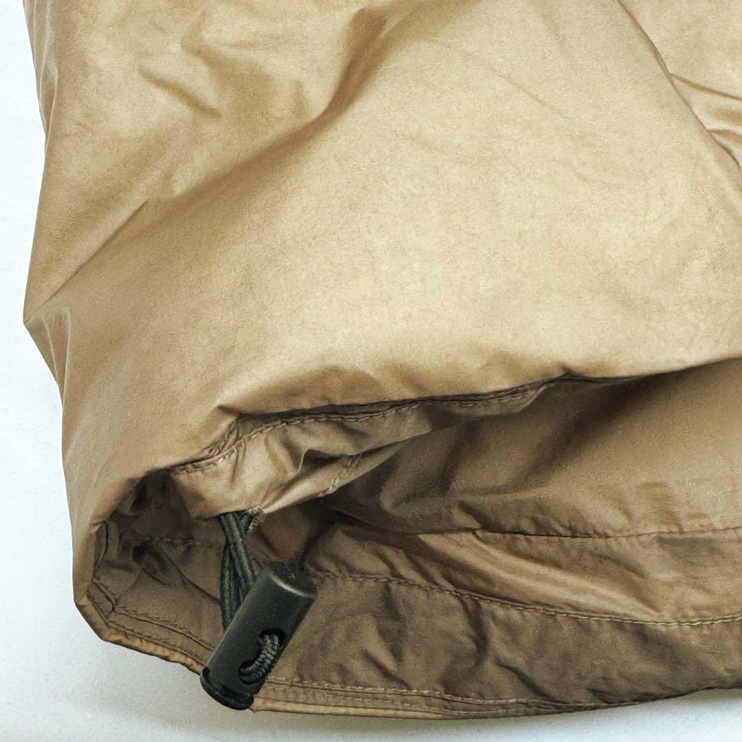 美品　レミレリーフ　ブラウン フーディダウンジャケット ダウン90% サイズF