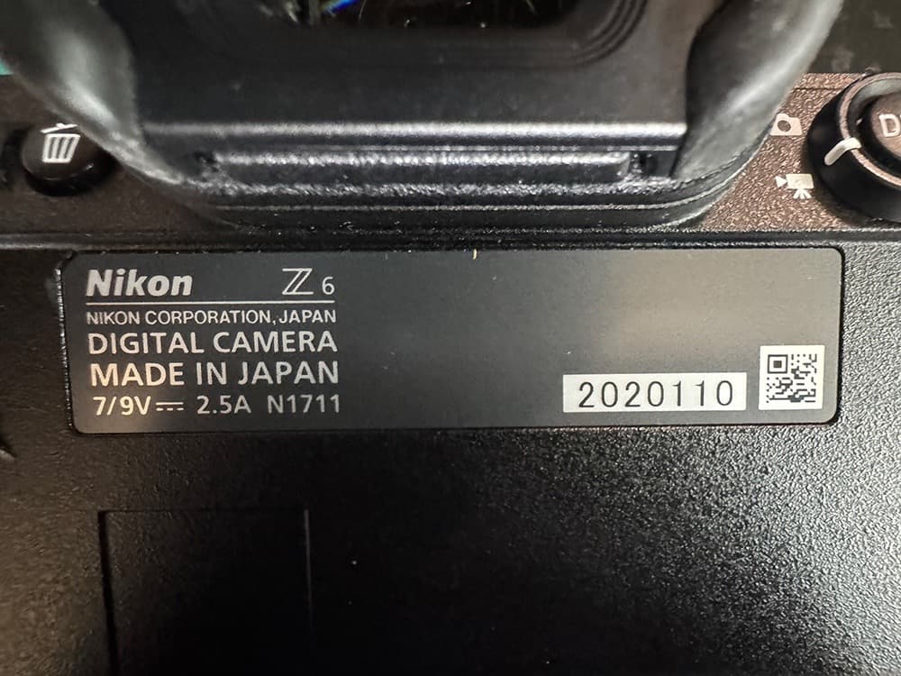 Nikon Z 6 ミラーレス一眼 値下げしました。