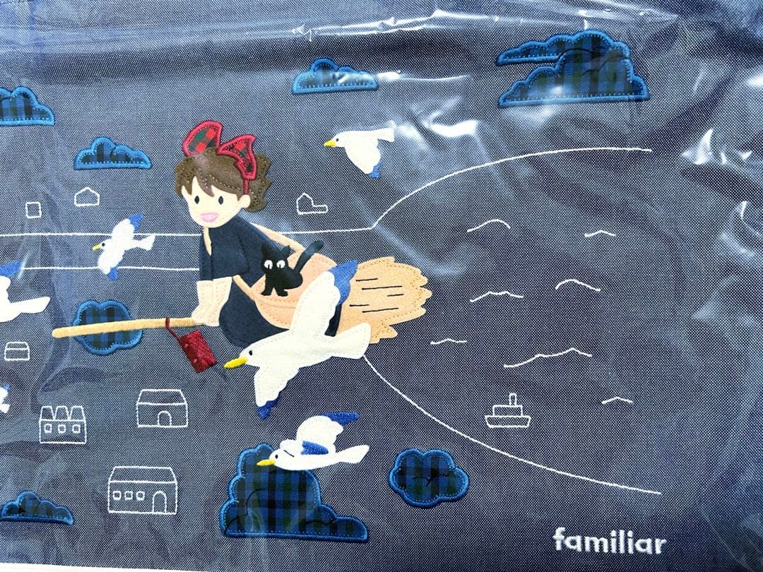 c*o様 新品未開封 ファミリア デニムバッグ 魔女の宅急便 レッスンバッグ ギ