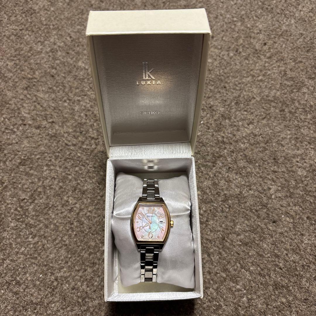 LUKIA 女性用クオーツ時計 SEIKO SSVN026