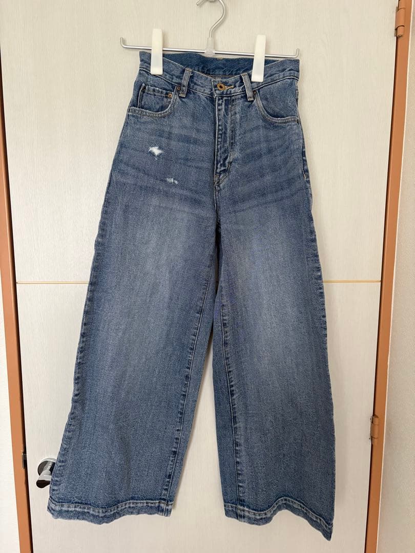 スピックアンドスパン　5 1/2 BAGGY DENIM