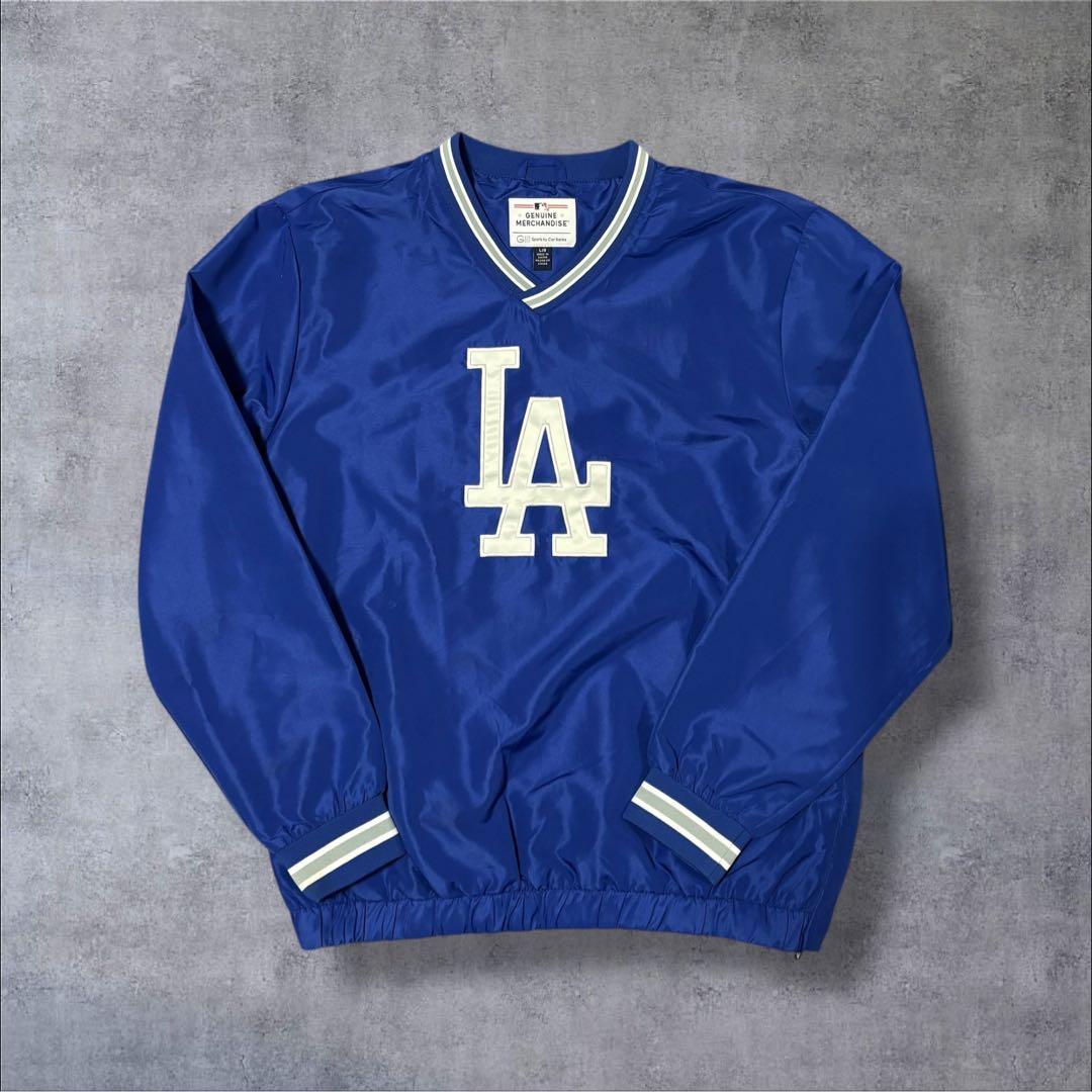 カルロス！希少▲ドジャース G-III LA デカロゴ MLB ナイロンブ