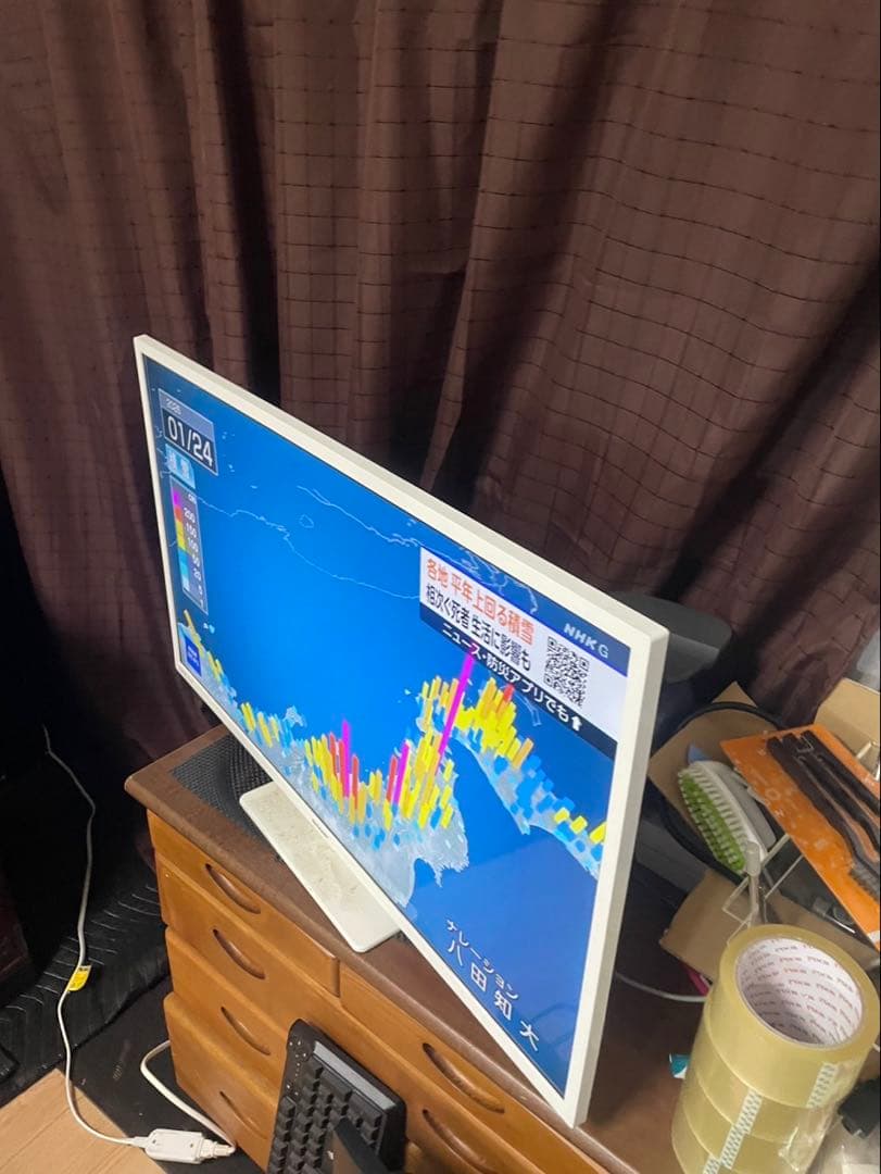 【まゆみ】シャープ 32型 液晶テレビ AQUOS 2T-C32DE-W