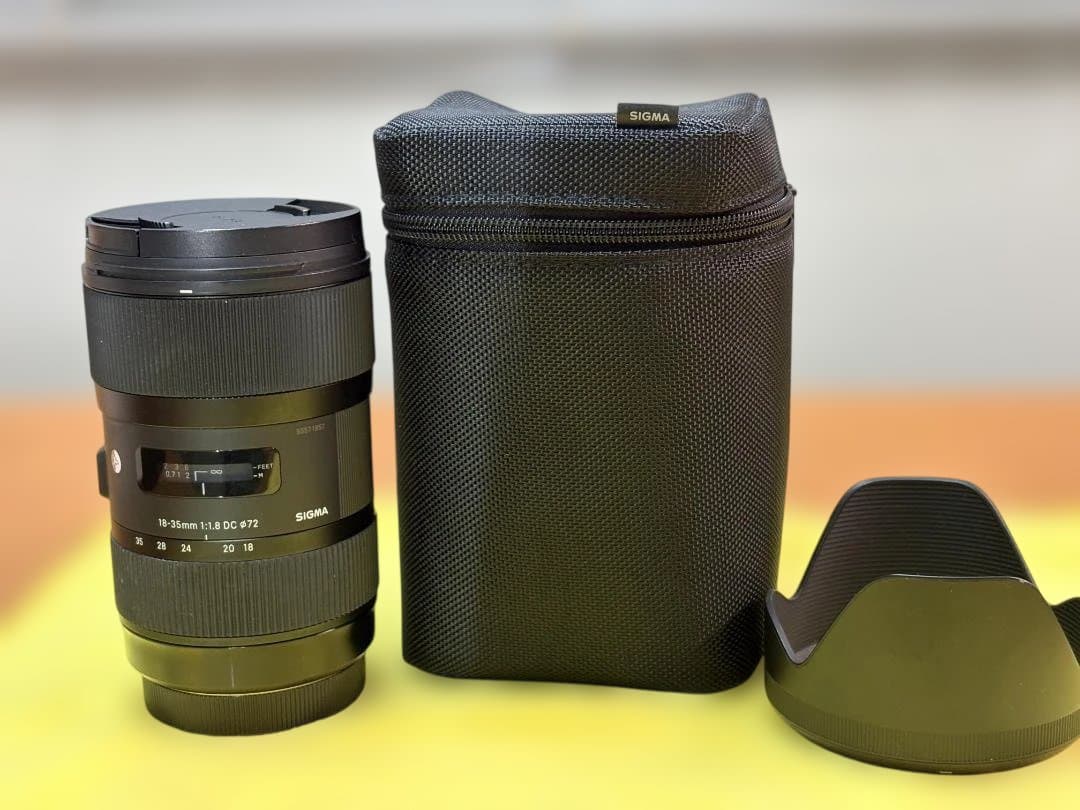 SIGMA 18-35mm F1.8 DC HSM Art（キヤノンEF用）