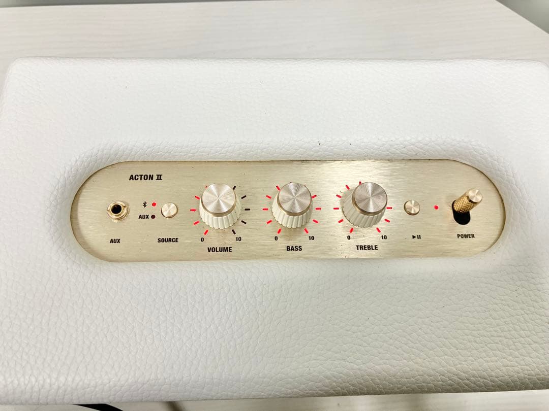 Marshall ACTION II Bluetoothスピーカー ホワイト