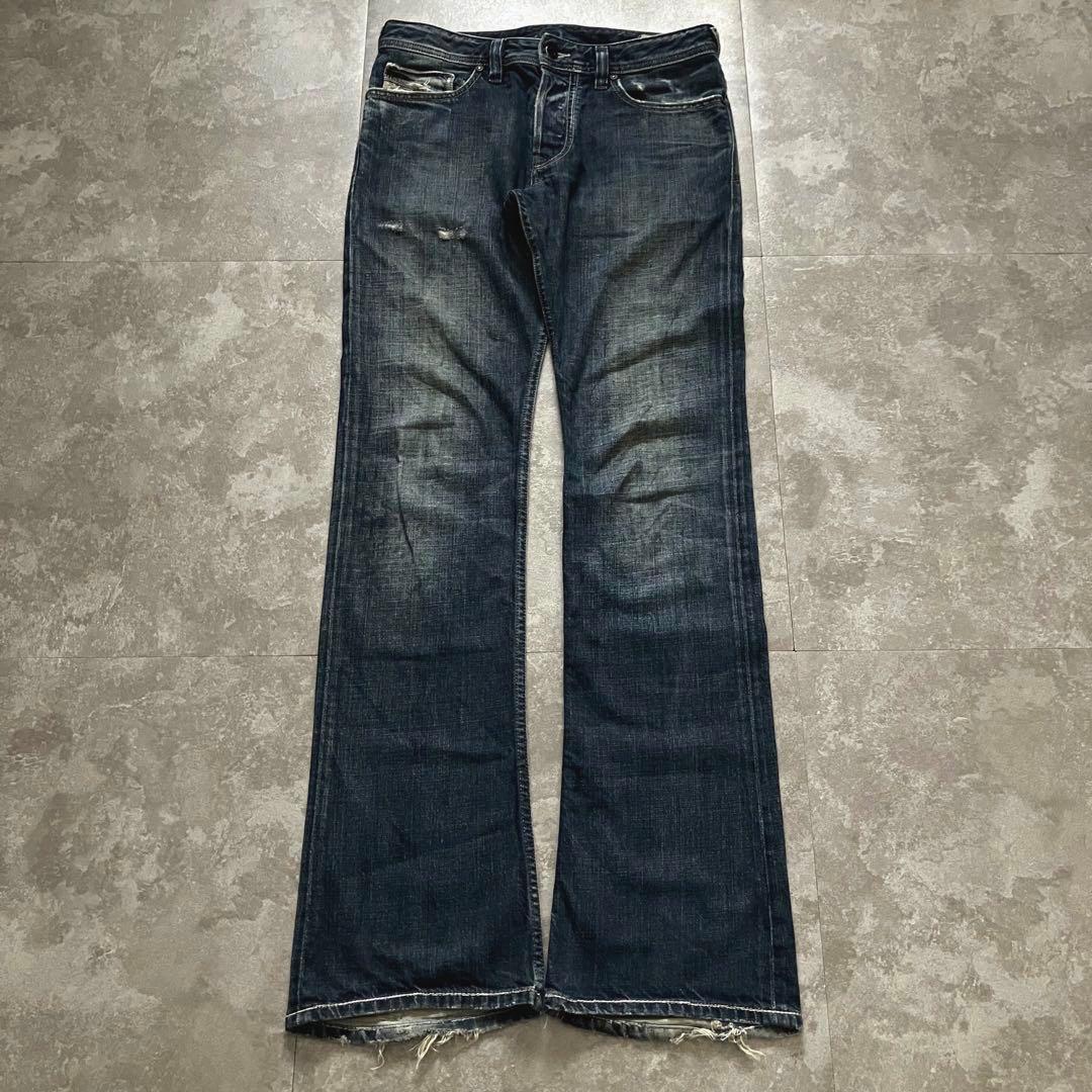 00s diesel archive flared denim Y2K ロング丈