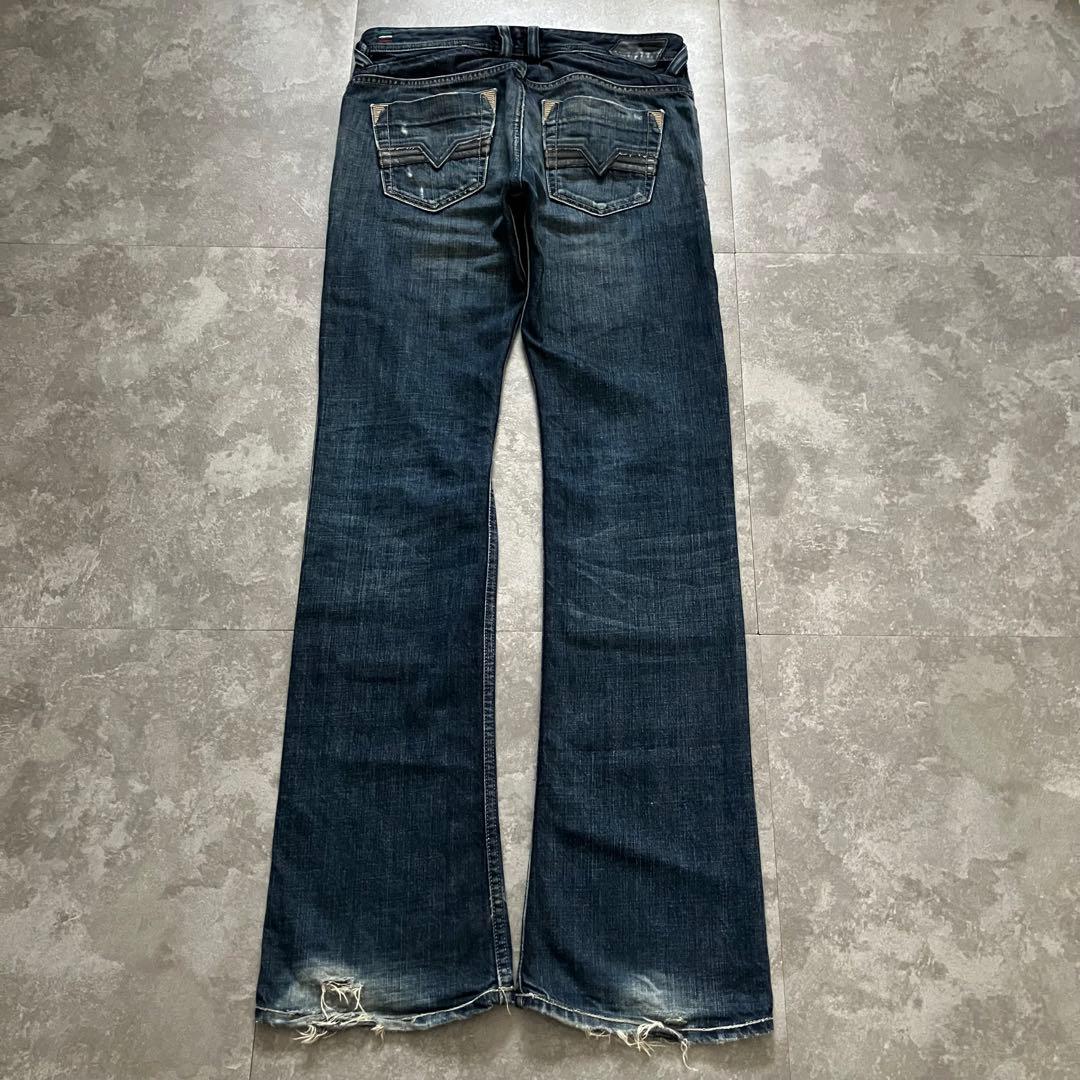 00s diesel archive flared denim Y2K ロング丈
