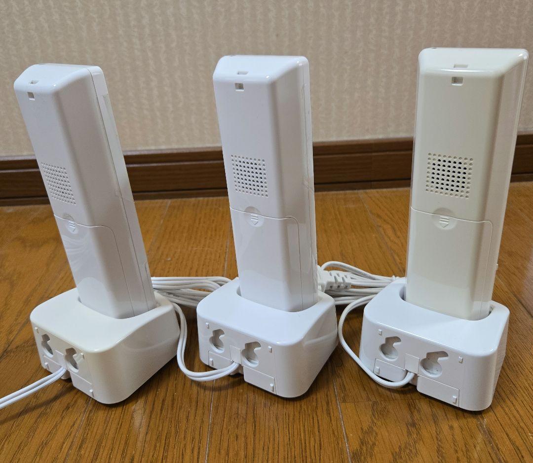 【美品】Panasonic パナソニックインターホン VL-WD608 子機3台