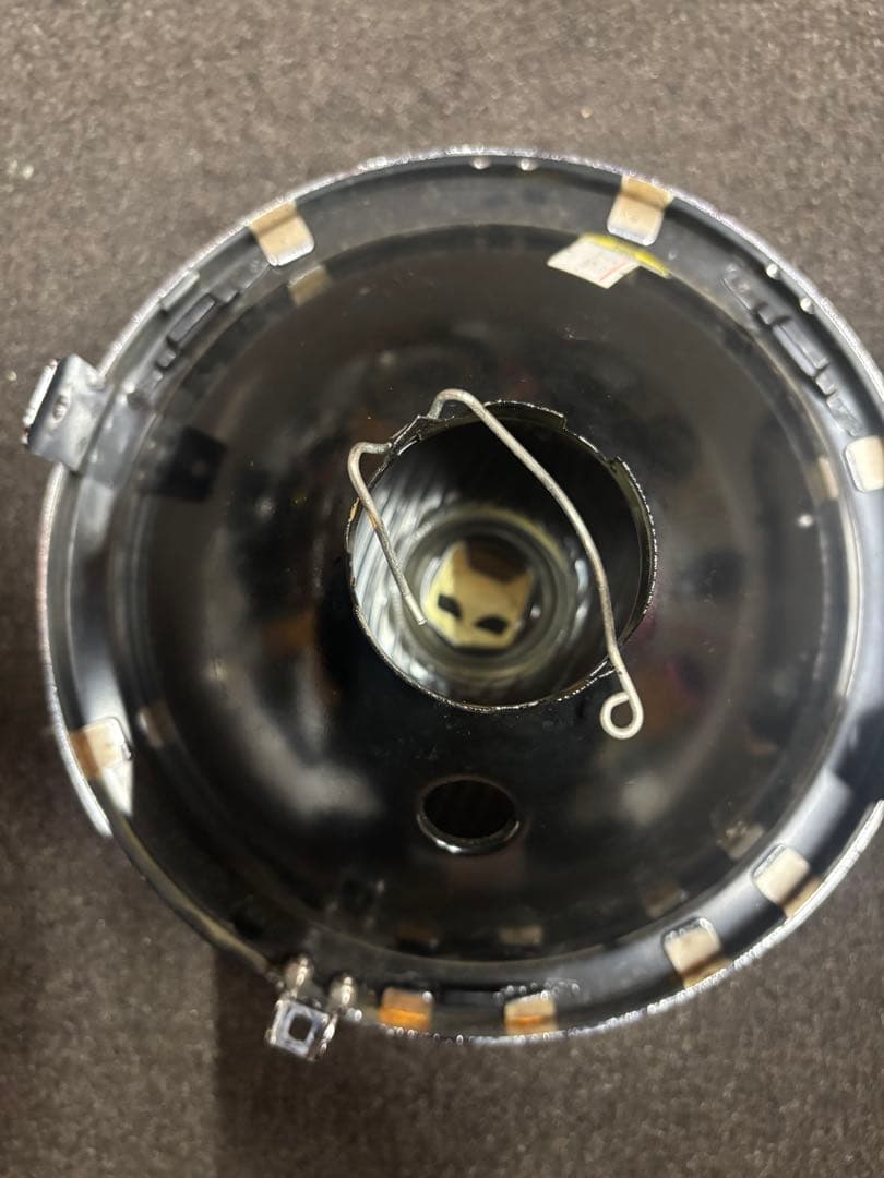 マーシャルヘッドライト　クリア　デベソ　889汎用品　180パイ