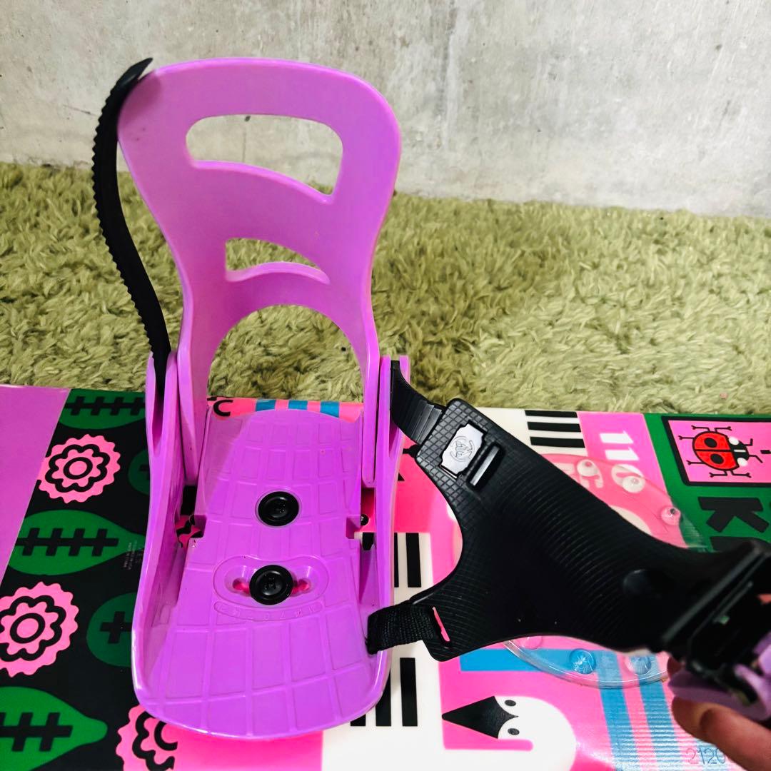 K2 キッズ スノーボード LiL KAT 110cm バイン ブーツ4点セット