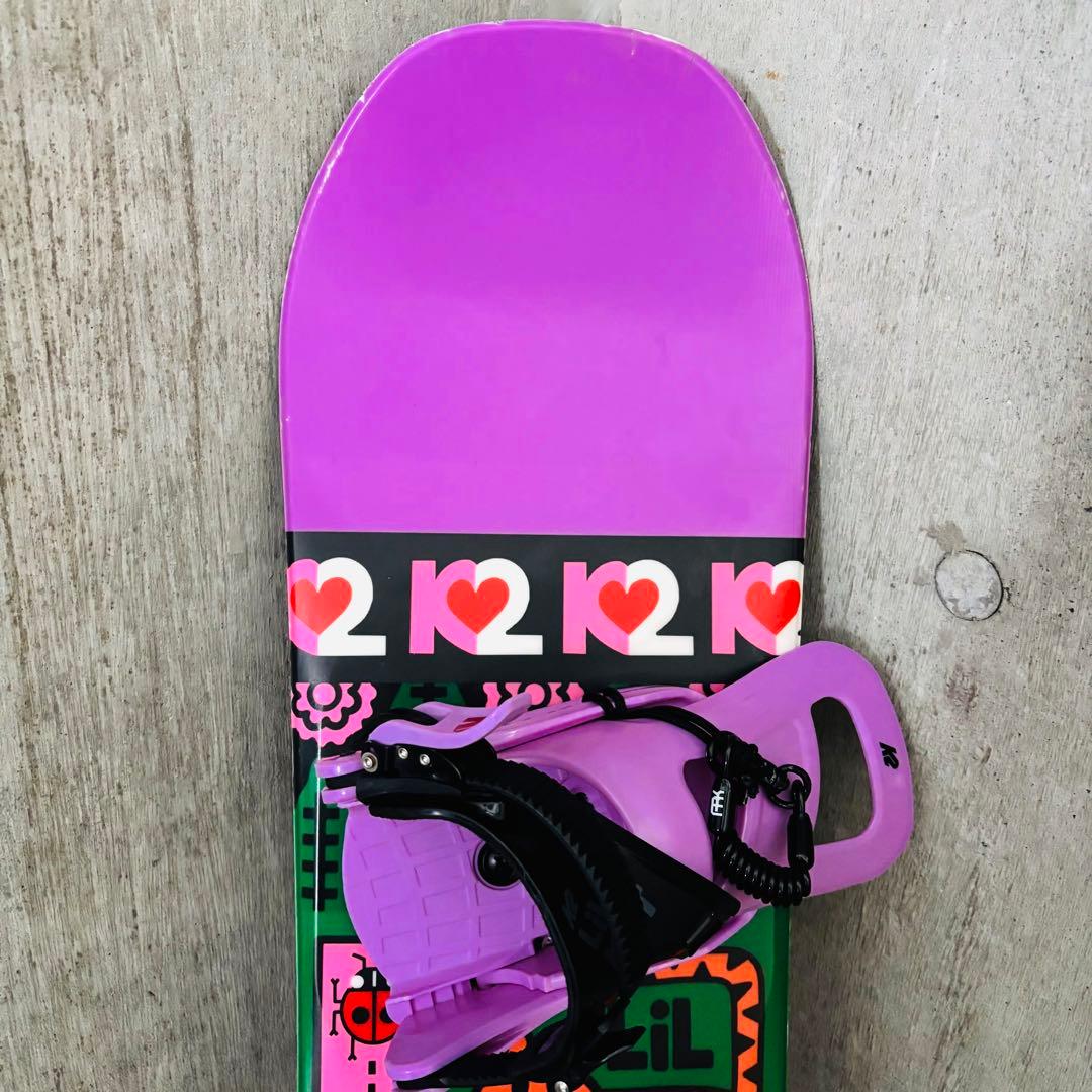 K2 キッズ スノーボード LiL KAT 110cm バイン ブーツ4点セット