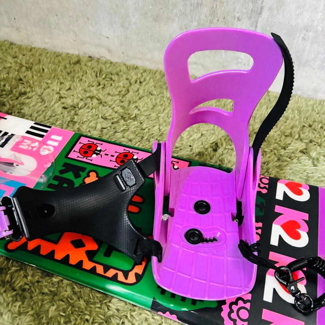 K2 キッズ スノーボード LiL KAT 110cm バイン ブーツ4点セット
