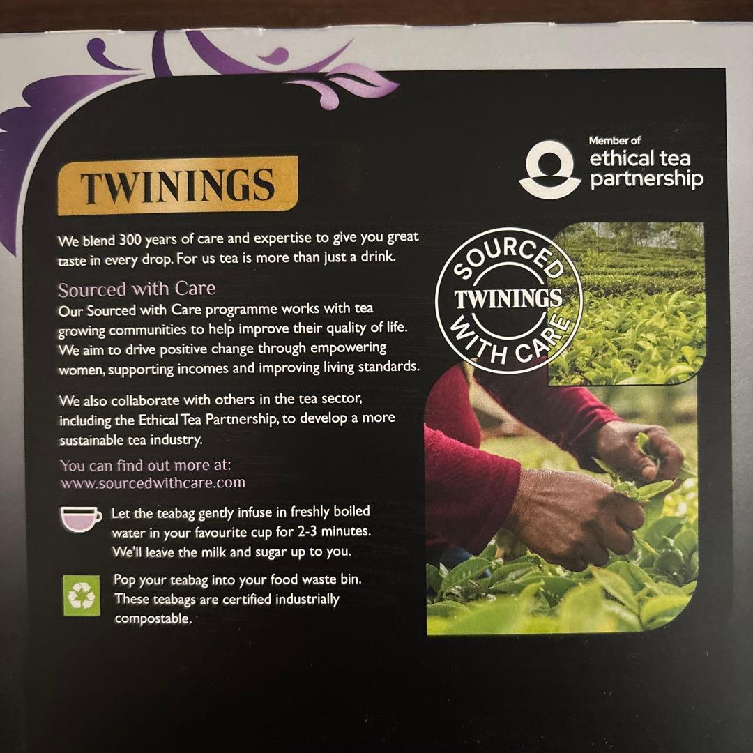 TWININGS Earl Grey 120ティーパック　4箱　アールグレイ