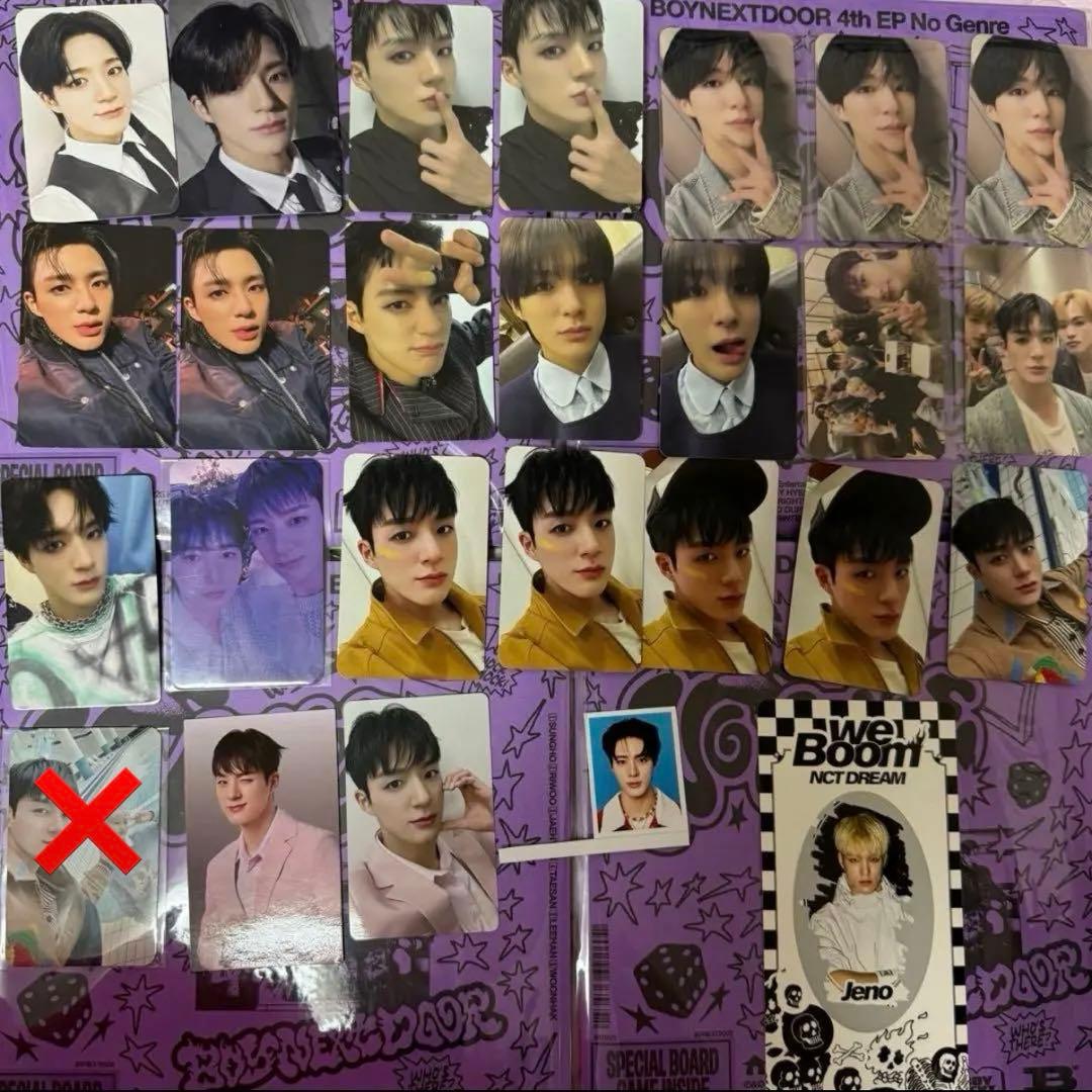 NCT DREAM ドリム ジェノ トレカ トレカセット まとめ売り