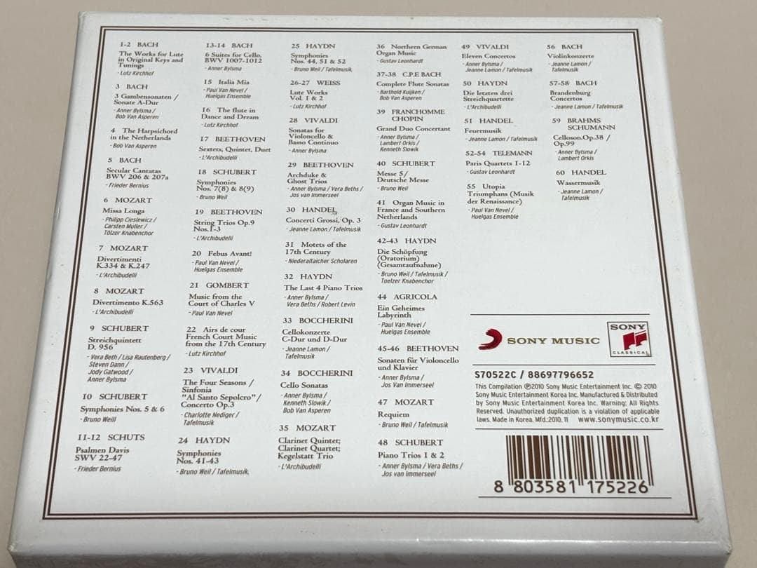 VIVARTE COLLECTION Vol. 1 & 2 60CD×2