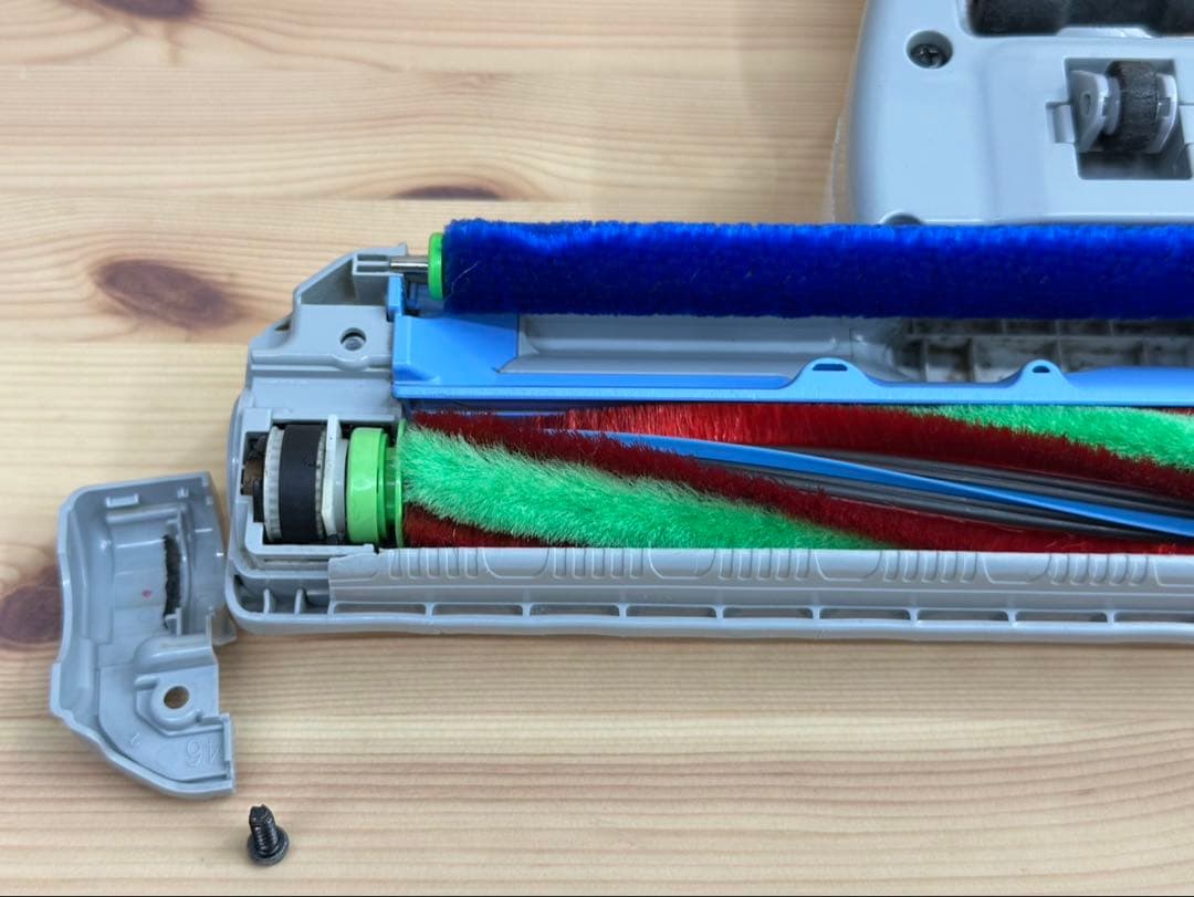 格安中古　動作保証　日立　掃除機　D-AP47 白　ホワイト　回転ブラシ　ヘッド