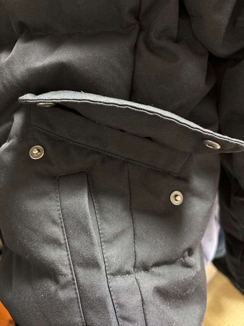 PYRENEX GRENOBLE ブラックダウンジャケット