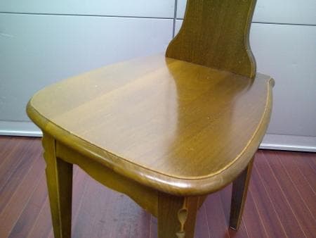 パリの雑貨屋 フラワーチェアー F-97 オーク材