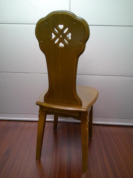 パリの雑貨屋 フラワーチェアー F-97 オーク材