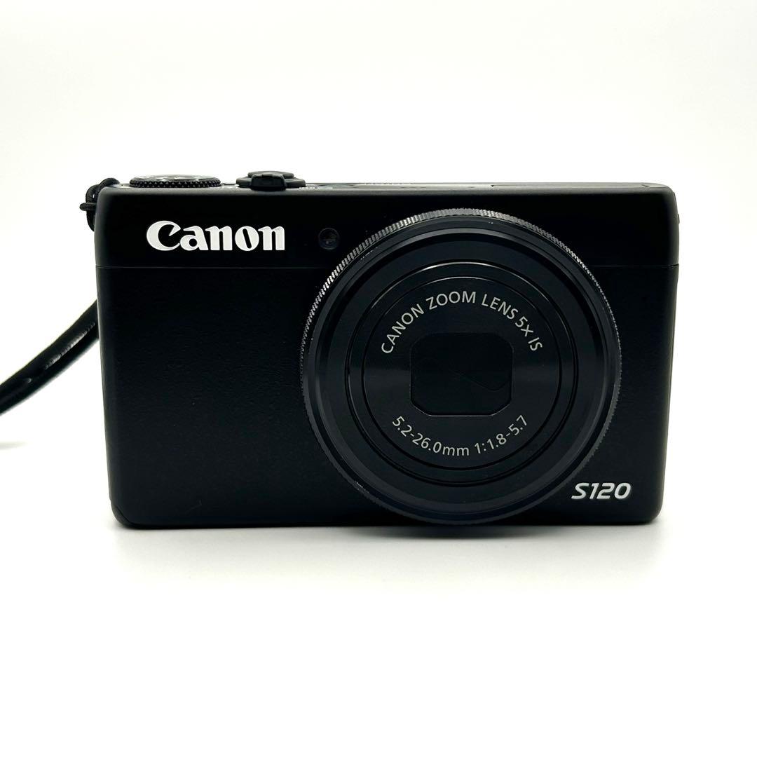 (美品)CanonキャノンPowerShot S120ブラック動作確認済み
