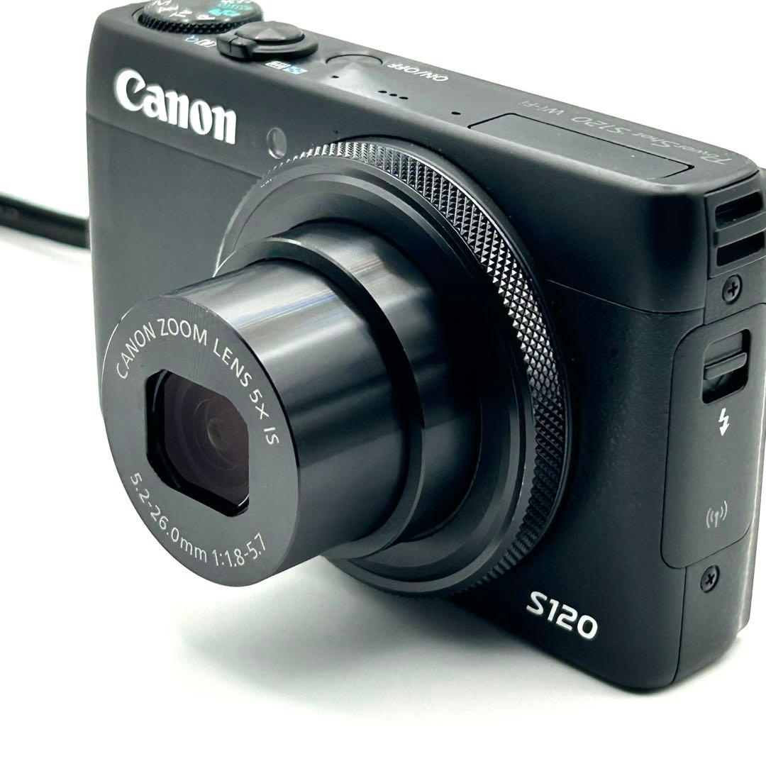 (美品)CanonキャノンPowerShot S120ブラック動作確認済み