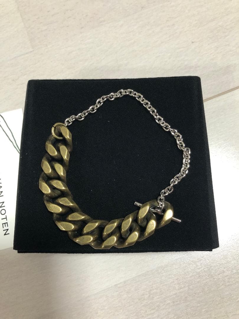 新品 DRIES VAN NOTEN 24AW チェーン ブレスレット S