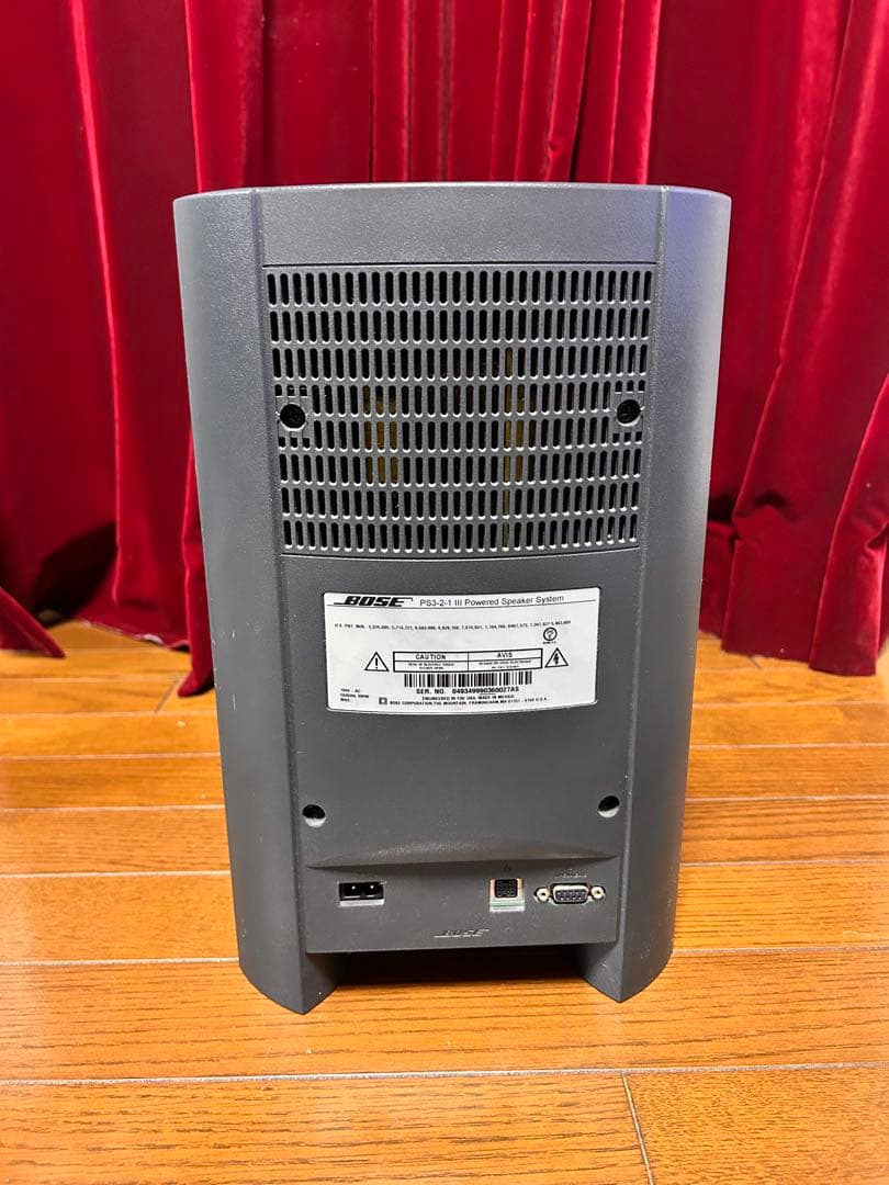 【正常動作確認済】BOSE 3・2・1 GS Series3 ホームシアター