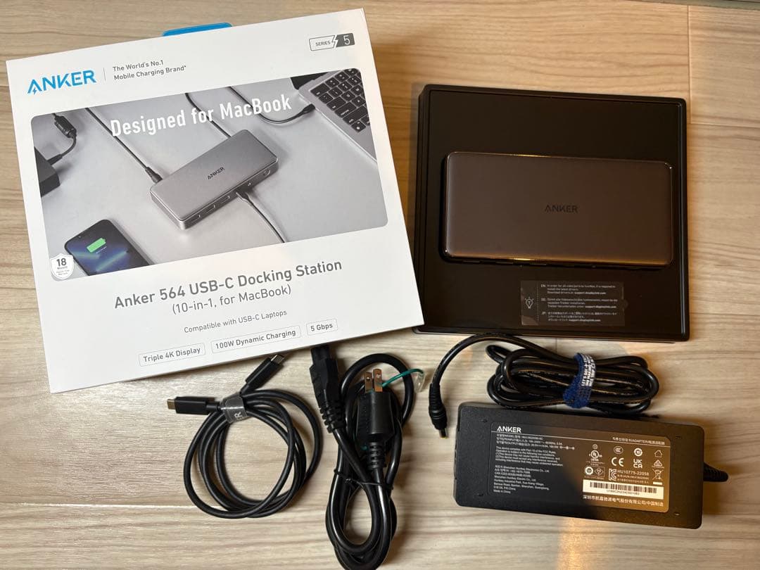 MacBookアクセサリー Anker 564 USB-C Docking Station 10-in-1