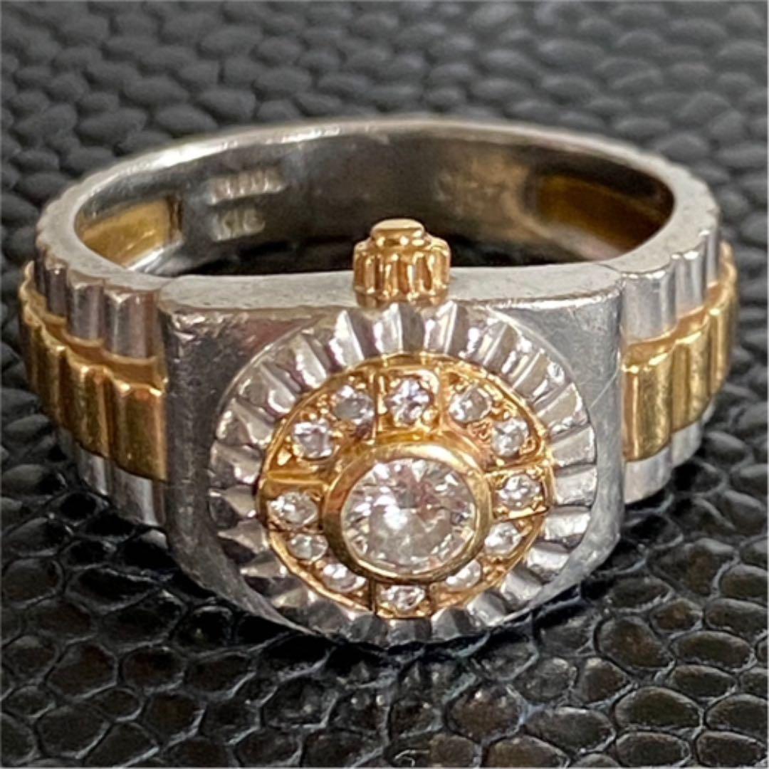 ❗️のみちろ❗️ダイヤモンドリング　16号