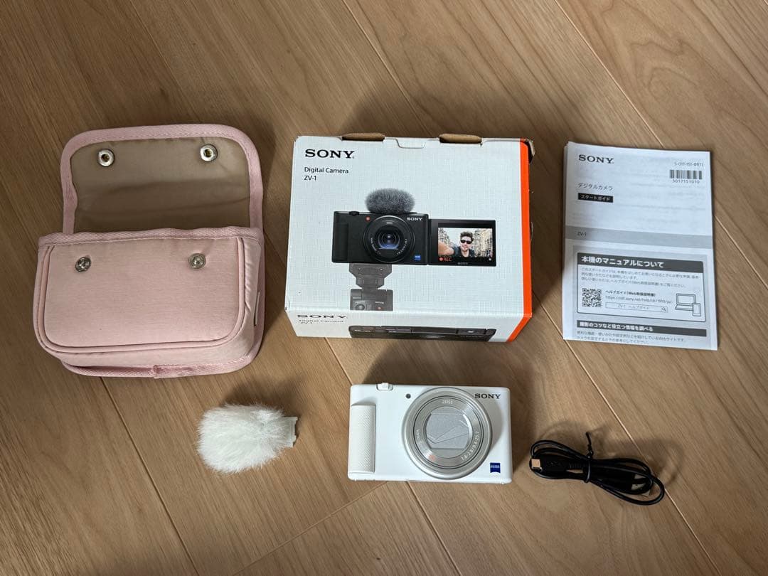 SONY ZV-1 カメラ　ホワイト