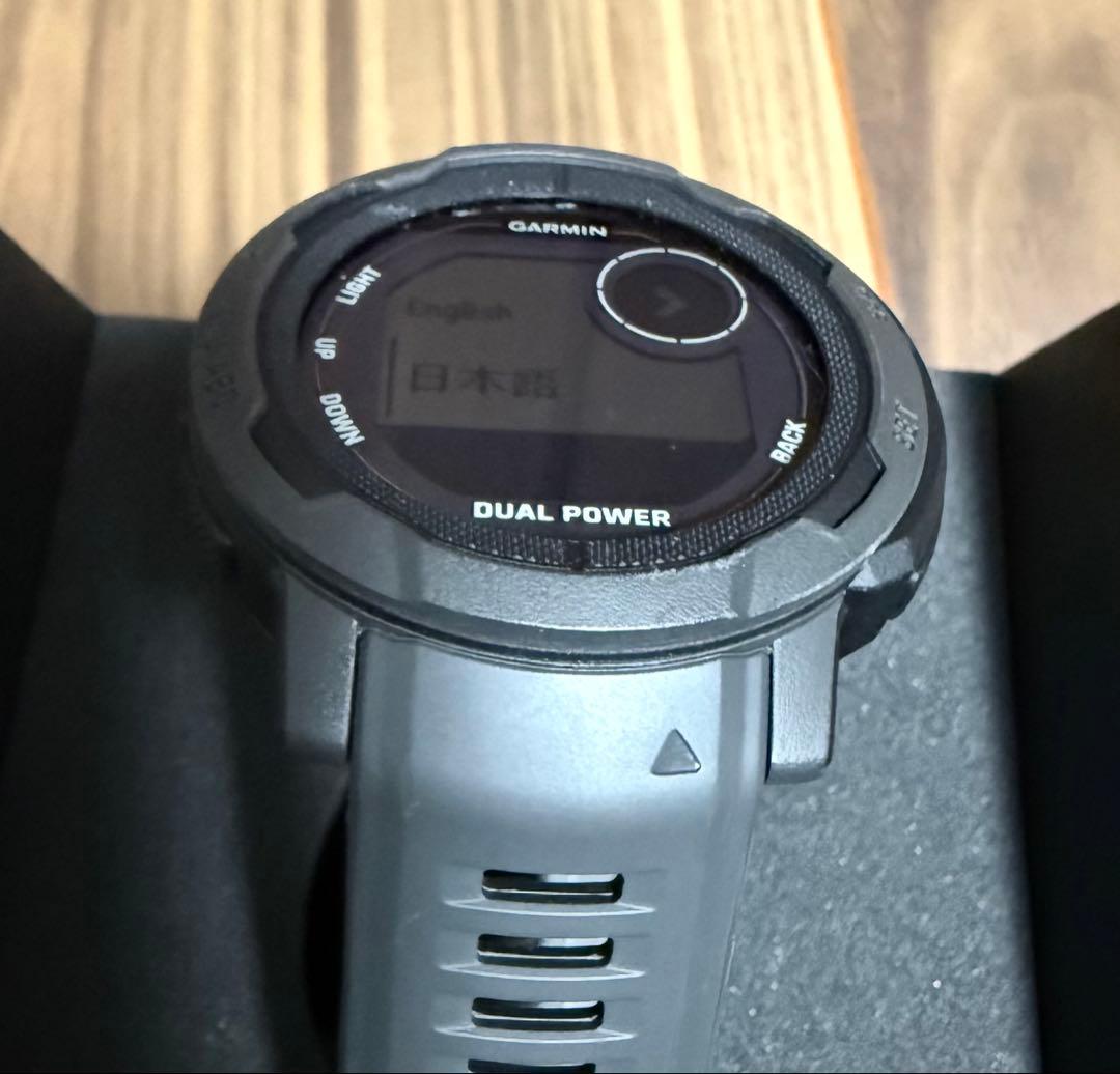 時計 GARMIN instinct 2 dual power