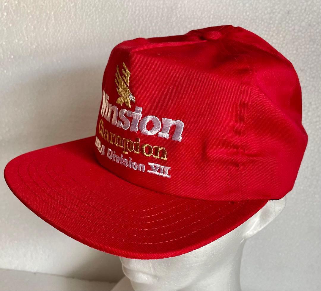 90年代 Winston RacingヴィンテージキャップUSA製デッドストック