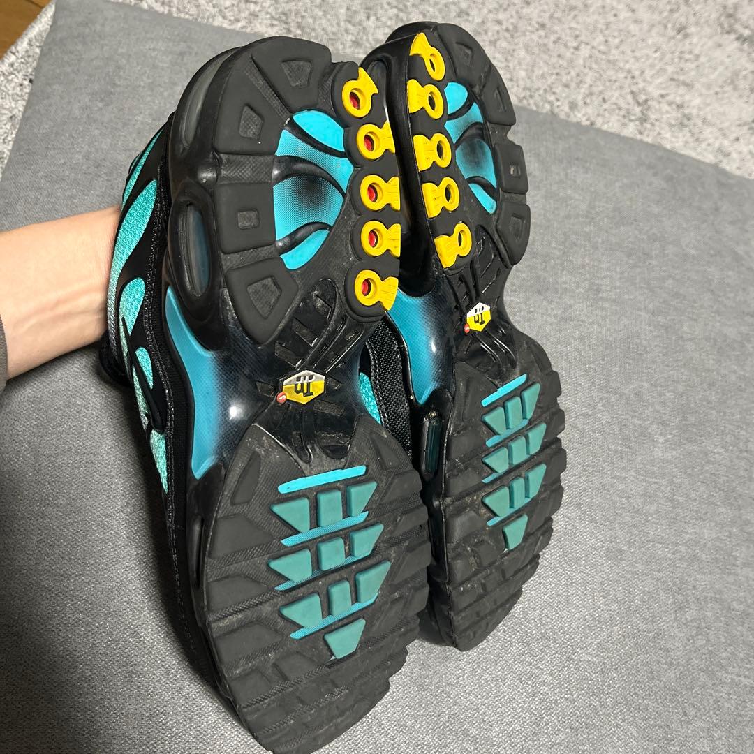 Nike エアマックスプラス　スニーカー ブラック/オーロラグリーン　完売品