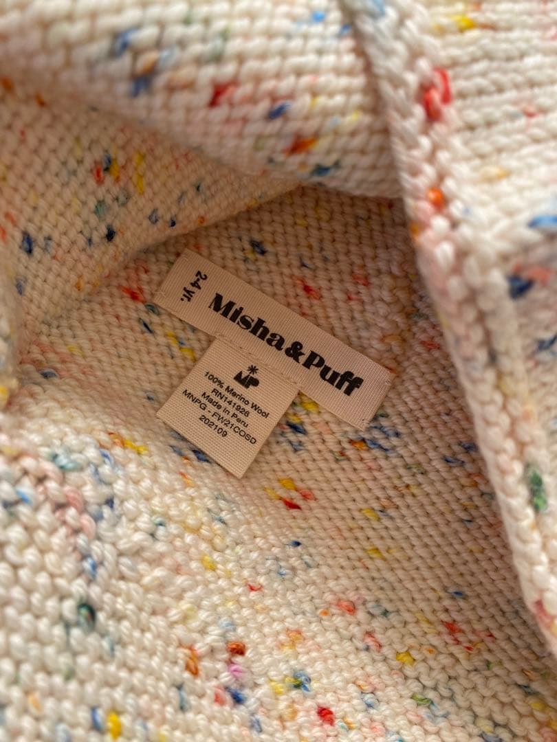 misha&puff ポインティ 帽子2-4y