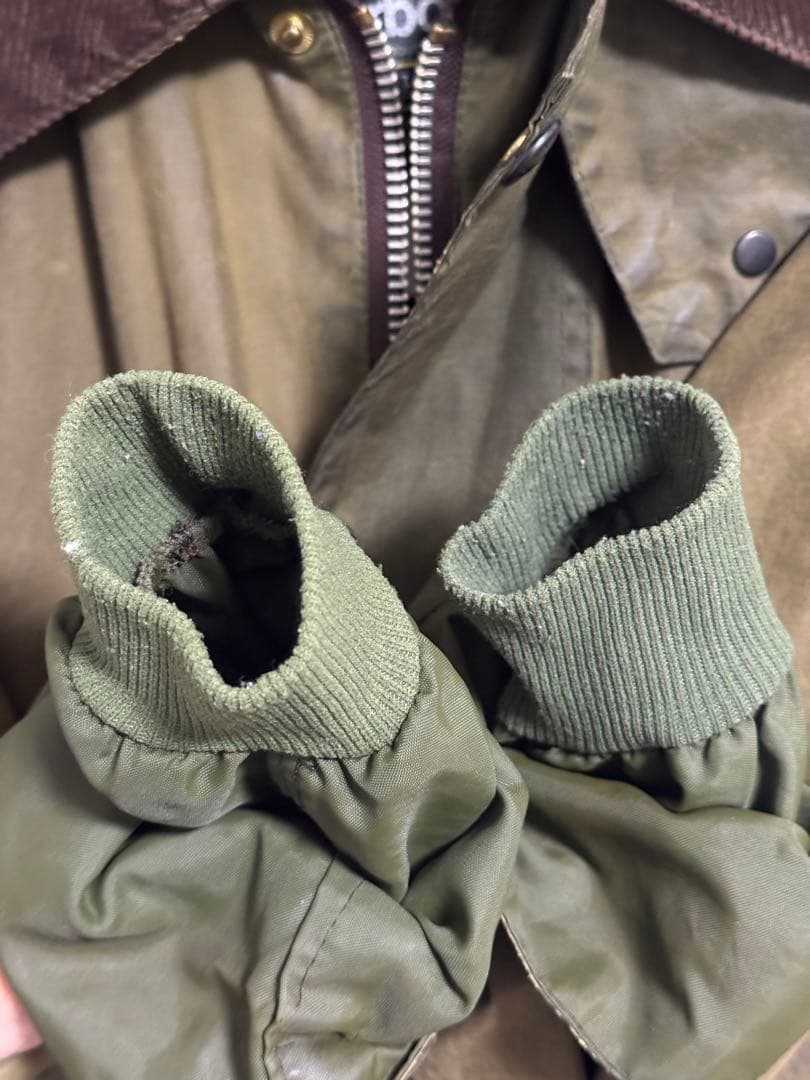 80s Barbour Burghrey オイルドジャケット　42