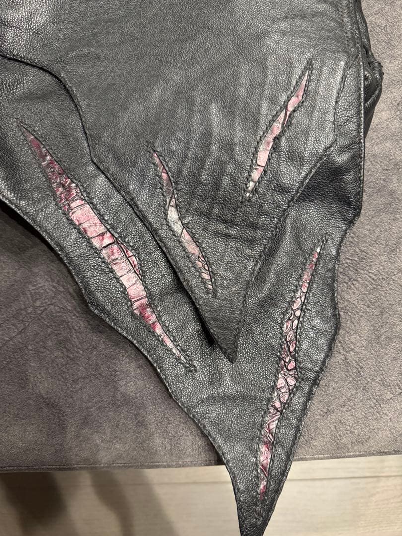 9miles snake ヴァンパイア 本革レザー ショルダーバッグ