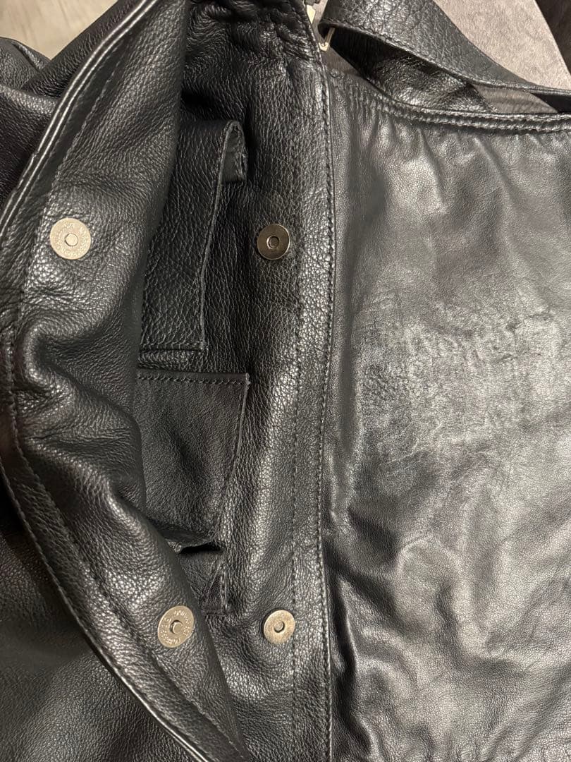 9miles snake ヴァンパイア 本革レザー ショルダーバッグ