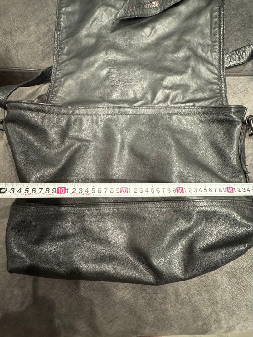 9miles snake ヴァンパイア 本革レザー ショルダーバッグ