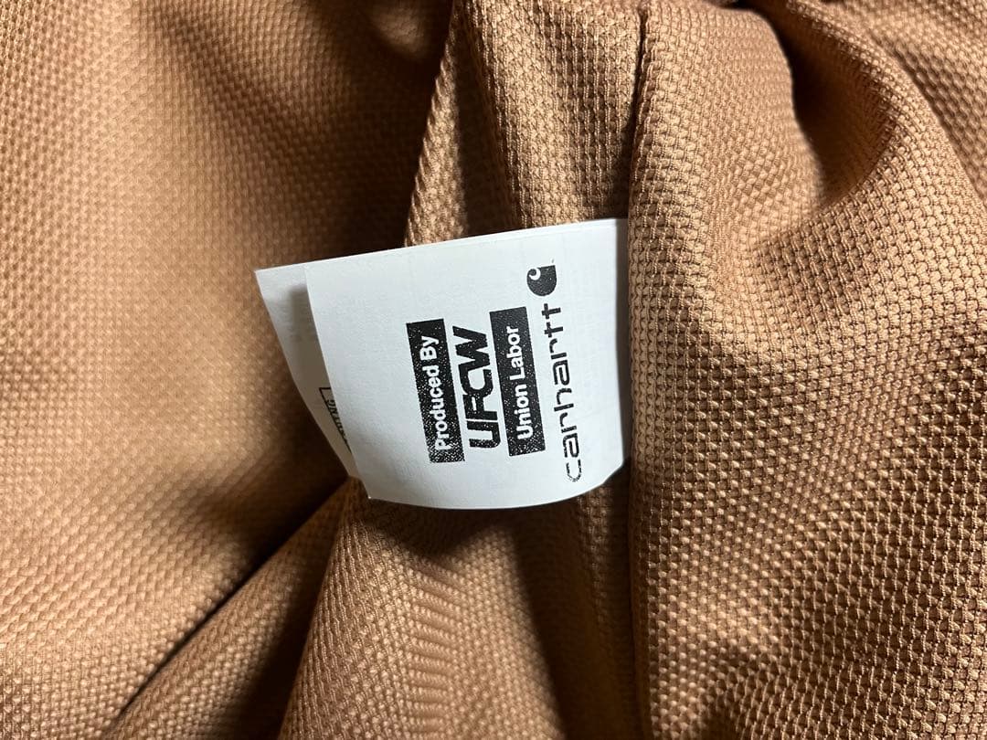 Carhartt カーハート ジップアップパーカー USA製 Sサイズ ブラウン