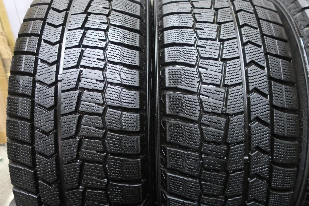 国産スタッドレス ダンロップ WM02 225/55R17 バリ溝 お洒落 冬用